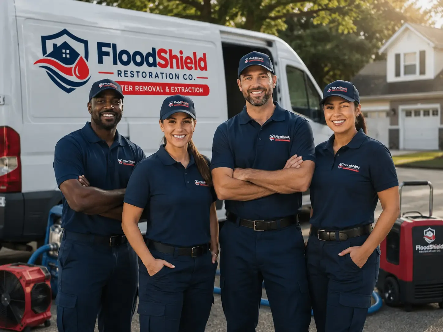 Flood Damage Restoration company in Nellis, WV